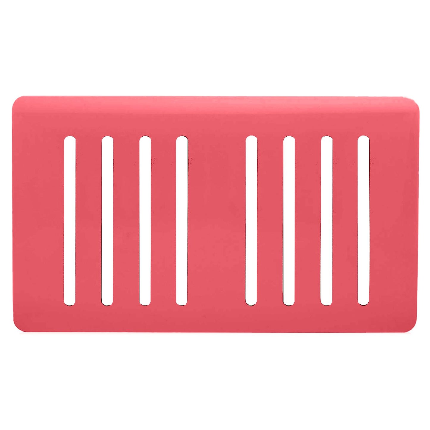 Trendi Switch 8 Gang Spare Faceplate for Modern Designer Light Switch in Strawberry Red