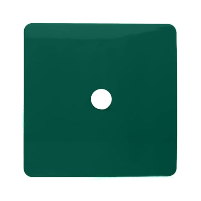 Trendi Switch 1 Gang Spare Faceplate For Co-Axial Modern Designer Television Socket Dark Green