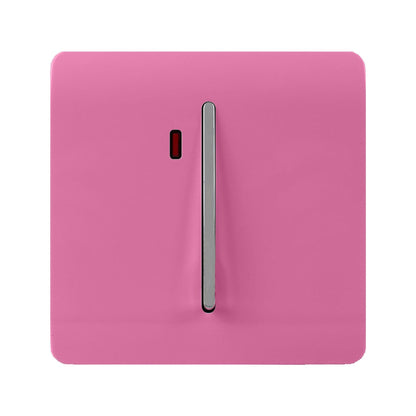 Trendi Switch 1 Gang 20 Amp Heavy Duty Rocker Switch in Candy Pink