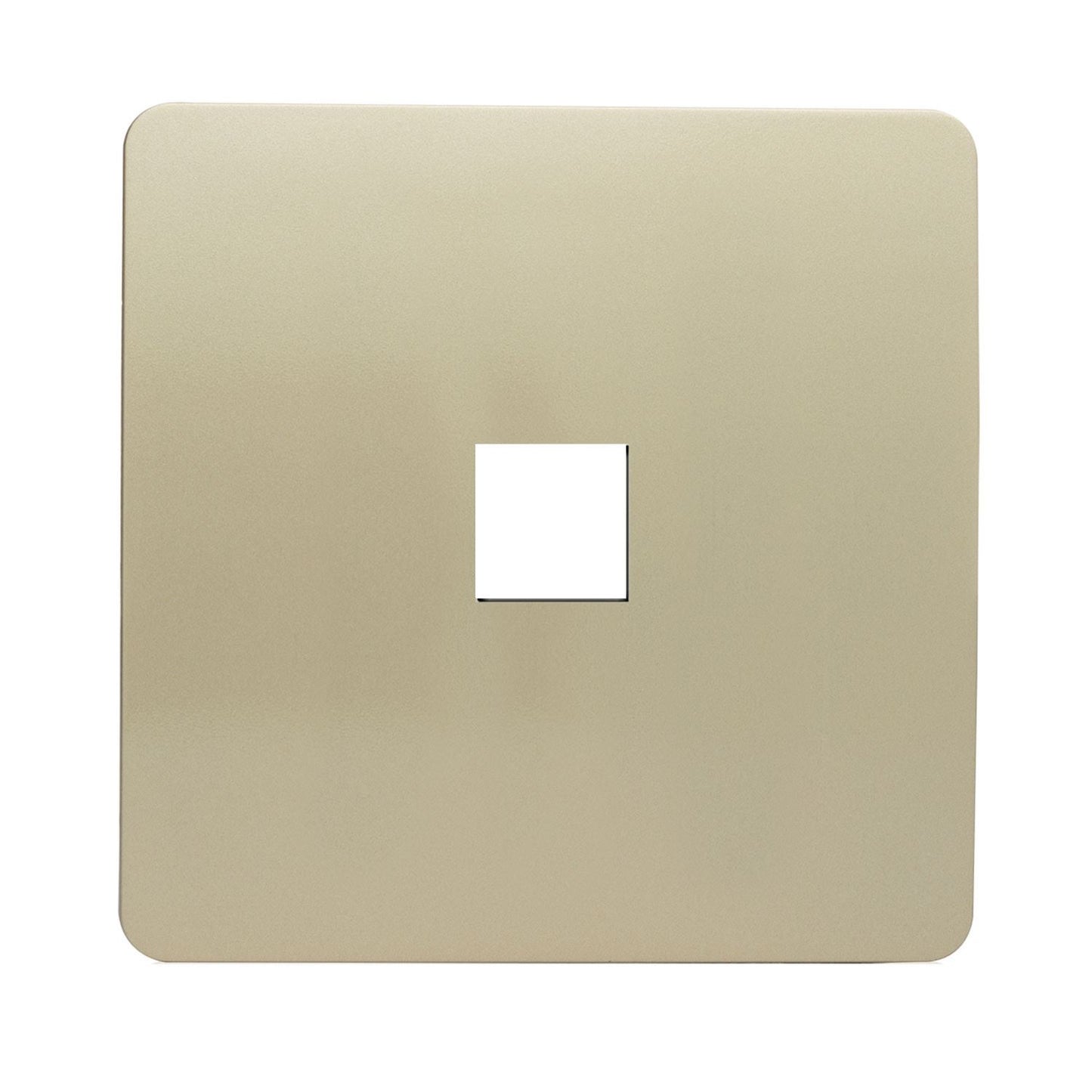 Trendi SPARE FACEPLATE For Artistic Modern Telephone Socket Gold ART-TLPGO-SP