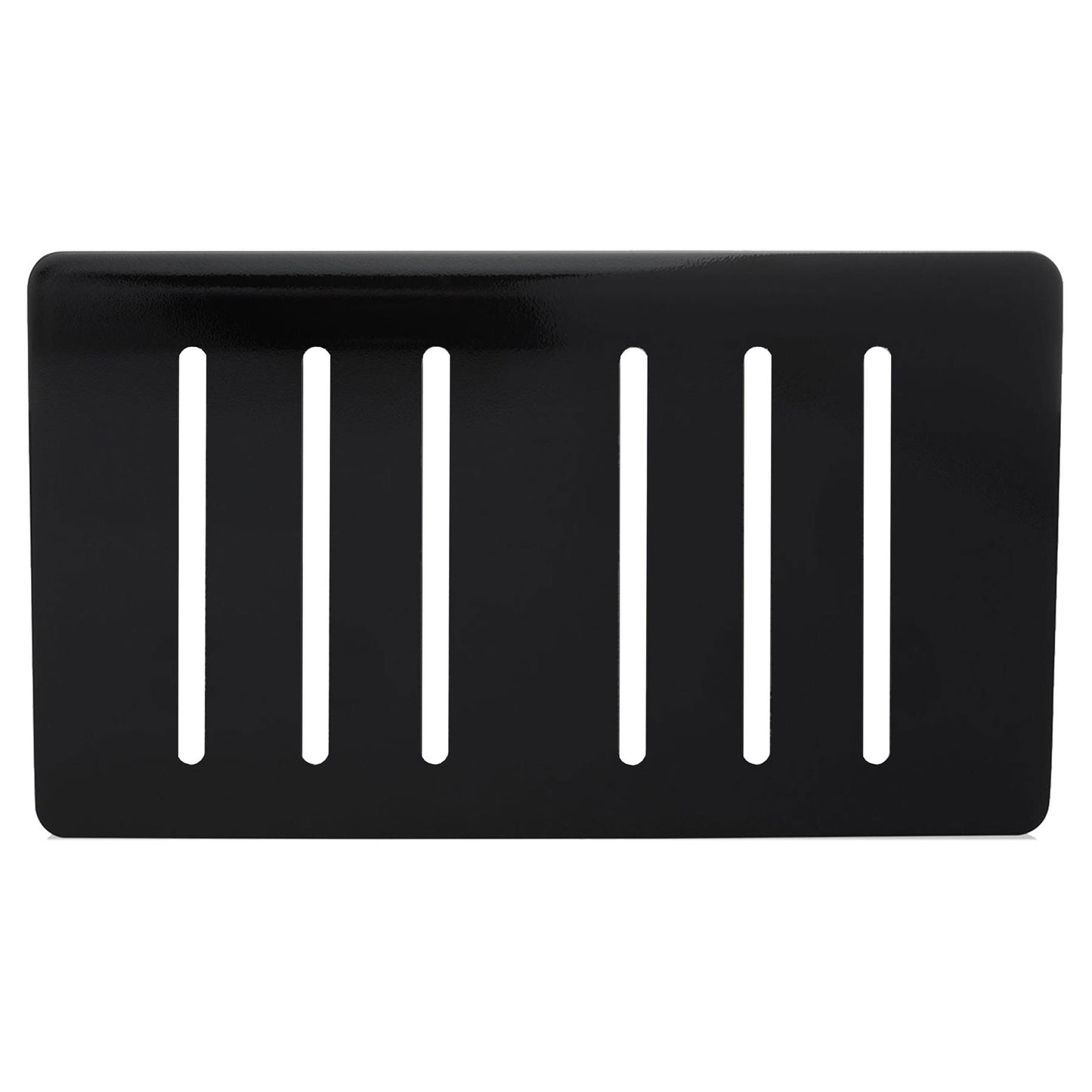 Trendi Switch 6 Gang Spare Faceplate for Modern Designer Light Switch in Piano Black