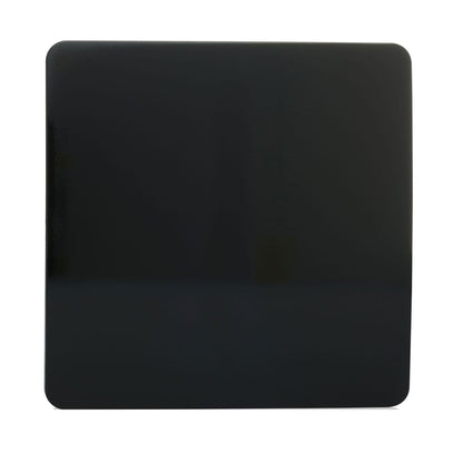 Trendi Switch Single Blanking Plate in Piano Black