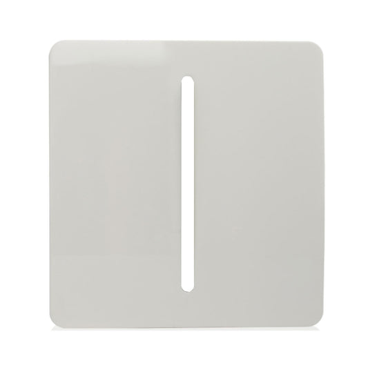 Trendi SPARE FACEPLATE For 1 Gang 2 Way  10 Amp Rocker Light Switch White