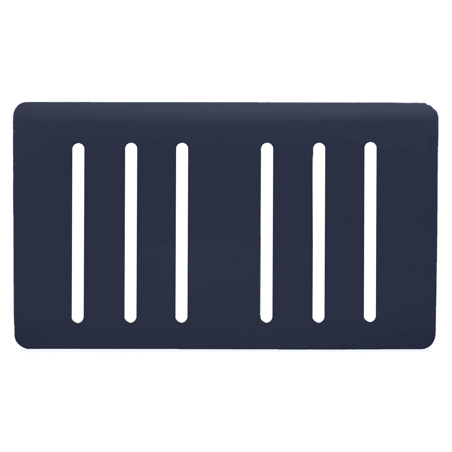 Trendi Switch 6 Gang Spare Faceplate for Modern Designer Light Switch in Navy Blue