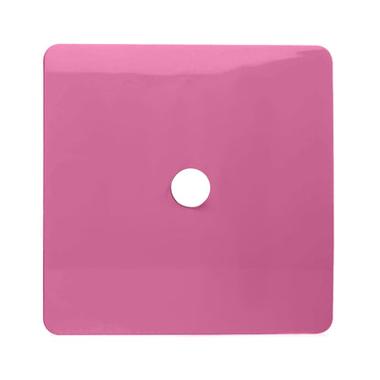 Trendi Switch 1 Gang Spare Faceplate For Co-Axial Modern Designer Television Socket in Candy Pink