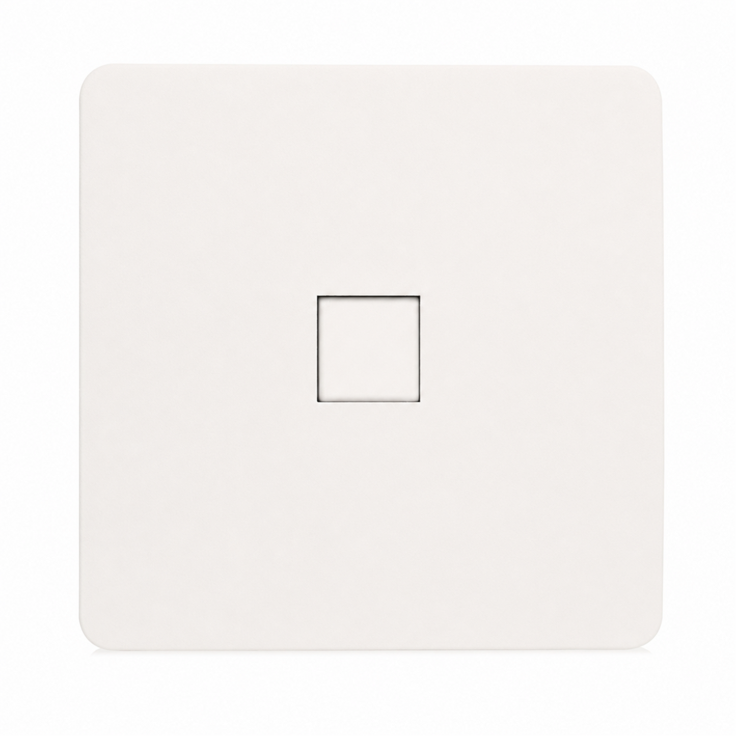 Trendi Switch 1 Gang Cat 3 Telephone Secondary Socket  in Matt White - ART-TLPMWH