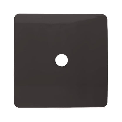Trendi Switch 1 Gang Spare Faceplate For Co-Axial Modern Designer Television Socket in Dark Brown