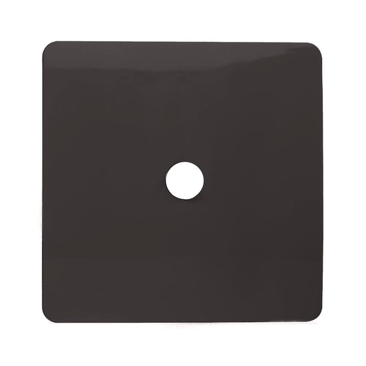 Trendi Switch 1 Gang Spare Faceplate For Co-Axial Modern Designer Television Socket in Dark Brown