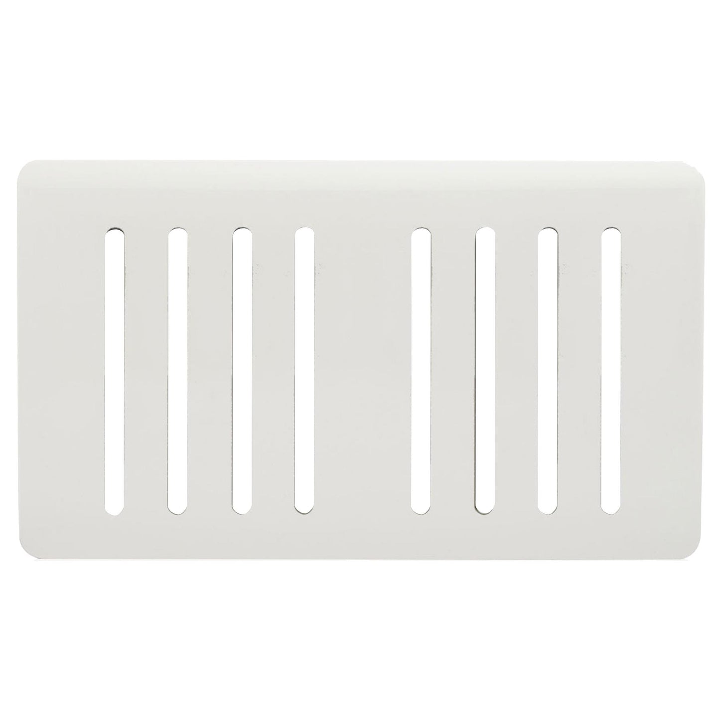 Trendi Switch 8 Gang Spare Faceplate for Modern Designer Light Switch in Ice White
