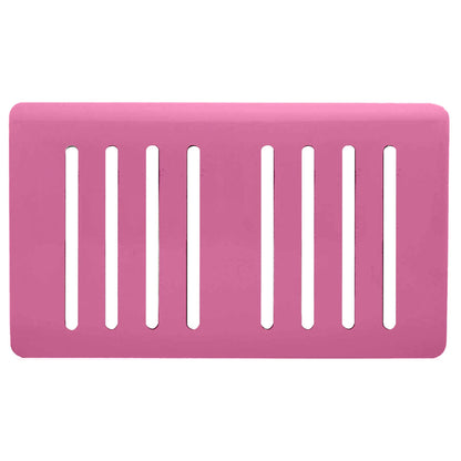 Trendi Switch 8 Gang Spare Faceplate for Modern Designer Light Switch in Candy Pink