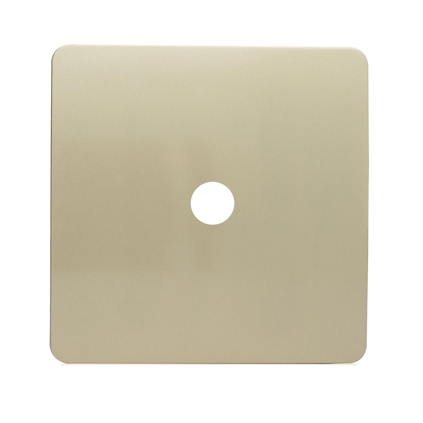 Trendi SPARE FACEPLATE For Artistic Modern Glossy  TV Socket Gold ART-TVSGO-SP