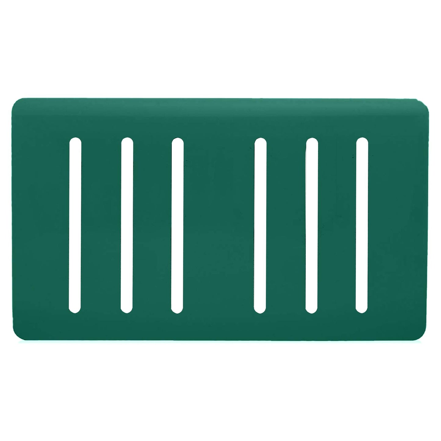 Trendi Switch 6 Gang Spare Faceplate for Modern Designer Light Switch in Dark Forest Green