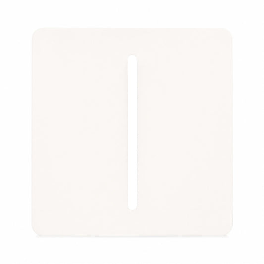 Trendi SPARE FACEPLATE For 1 Gang 2 Way 10 Amp Rocker Light Switch Matt White