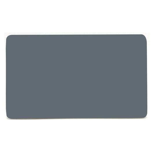 Trendi Switch Double Blanking Platein Warm Grey