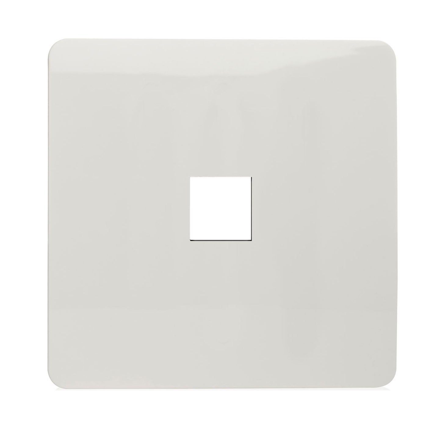 Trendi SPARE FACEPLATE For Artistic Modern Telephone Socket White ART-TLPWH-SP