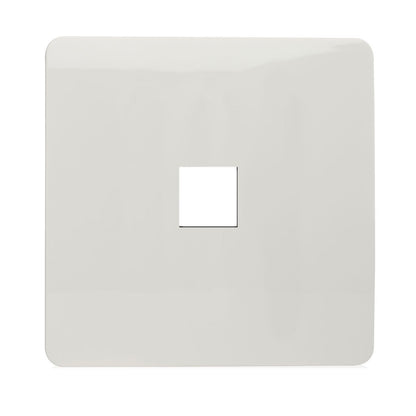Trendi SPARE FACEPLATE For Artistic Modern Telephone Socket White ART-TLPWH-SP