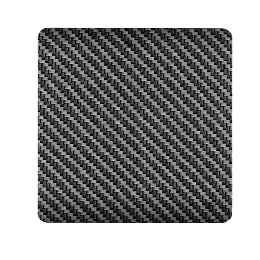 Trendi Switch Single Blanking Platein Carbon Fibre