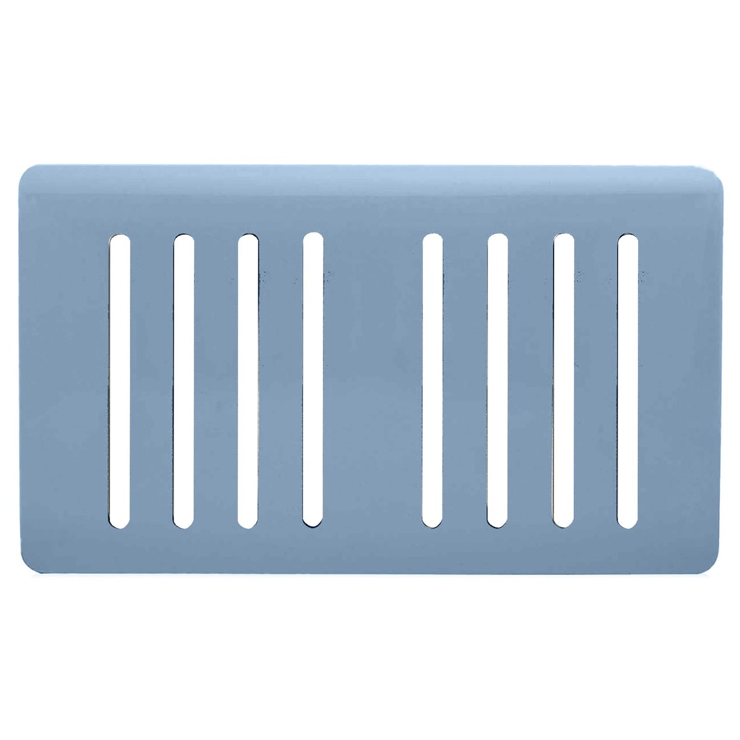 Trendi Switch 8 Gang Spare Faceplate for Modern Designer Light Switch in Sky Blue
