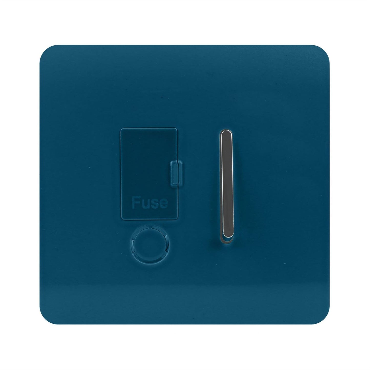 Trendi Switch 13 Amp Fused Spur with Flex Outletin Midnight Blue