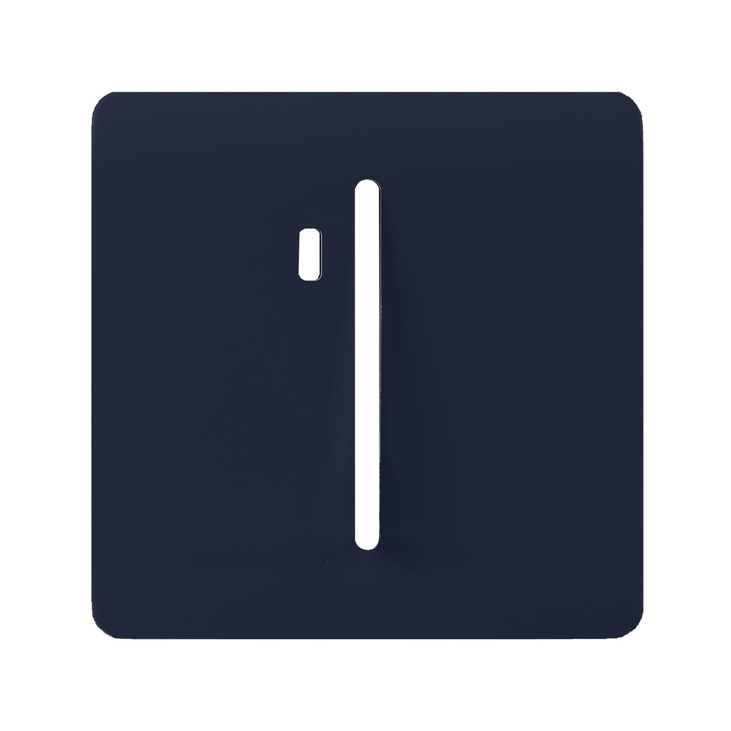 Trendi Switch 1 Gang Spare Faceplate For Modern Designer Heavy Duty Switch in Navy Blue