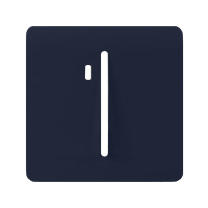 Trendi Switch 1 Gang Spare Faceplate For Modern Designer Heavy Duty Switch in Navy Blue