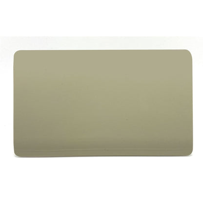 Trendi Switch Double Spare Faceplate For Modern Designer Blanking Plate in Champagne Gold