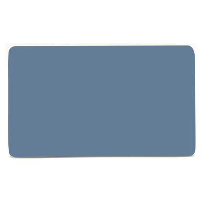 Trendi Switch Double Blanking Plate in Sky Blue
