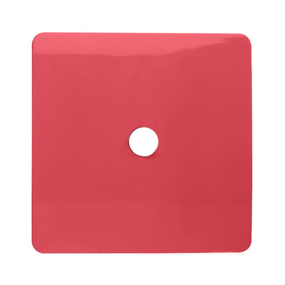 Trendi Switch 1 Gang Spare Faceplate For Co-Axial Modern Designer Television Socket Strawberry Red
