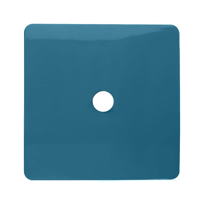 Trendi Switch 1 Gang Spare Faceplate For Co-Axial Modern Designer Television Socket in Ocean Blue