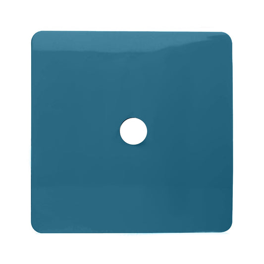 Trendi Switch 1 Gang Spare Faceplate For Co-Axial Modern Designer Television Socket in Ocean Blue