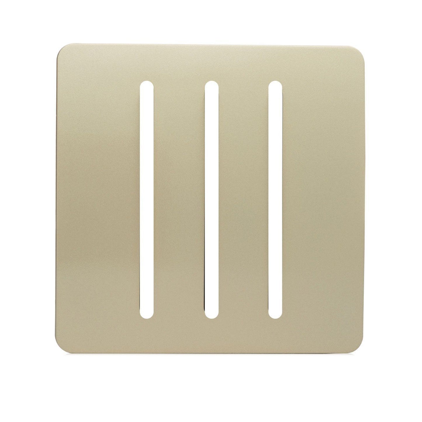 Trendi SPARE FACEPLATE For 3 Gang 2 Way  10 Amp Rocker Light Switch Gold