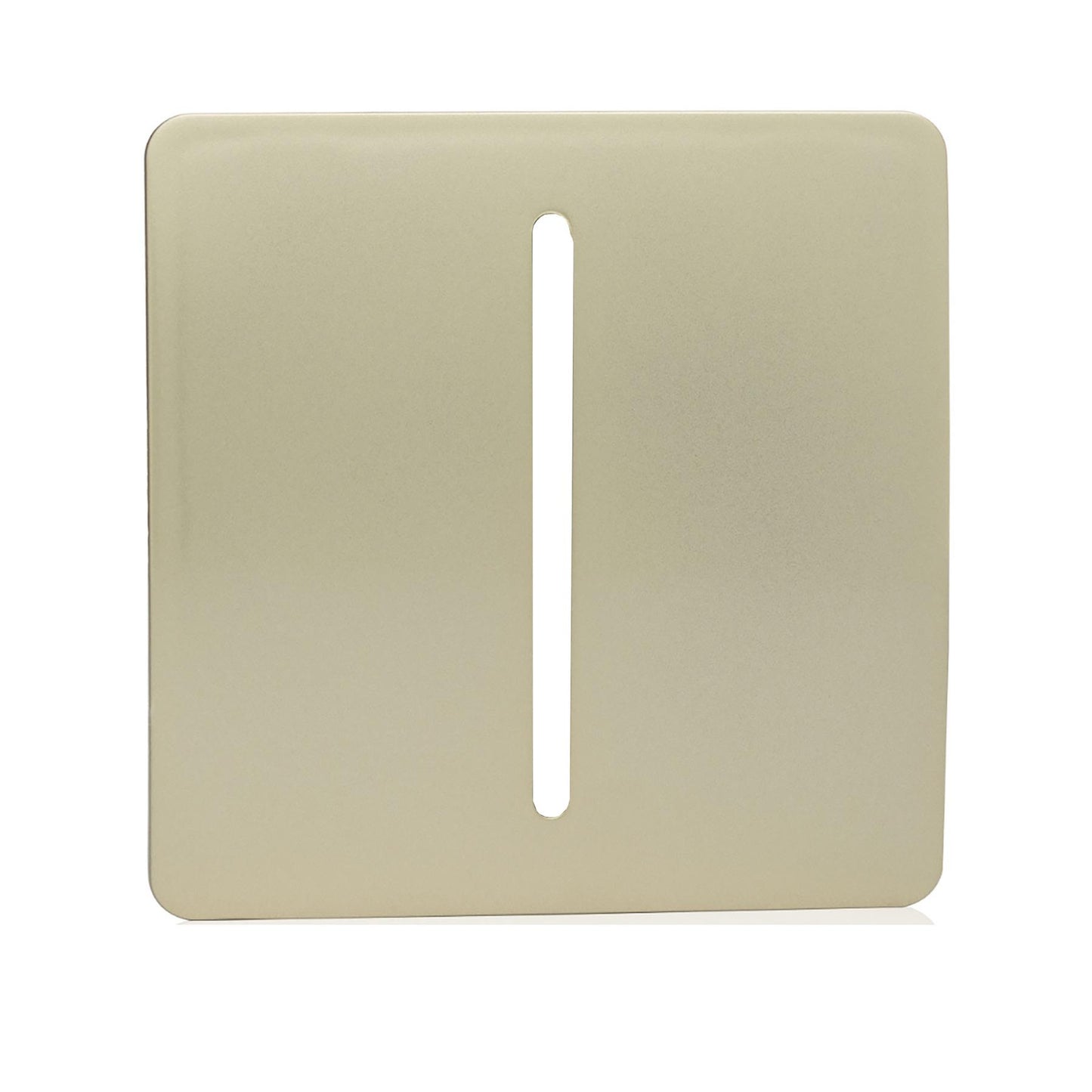 Trendi SPARE FACEPLATE For 1 Gang 2 Way  10 Amp Rocker Light Switch Gold
