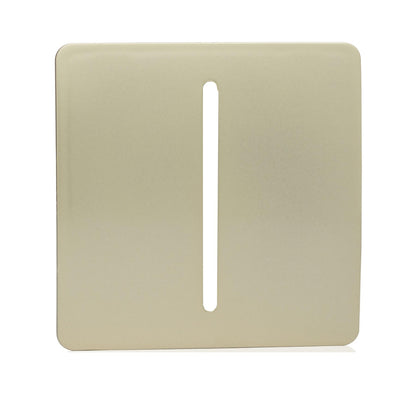 Trendi SPARE FACEPLATE For 1 Gang 2 Way  10 Amp Rocker Light Switch Gold