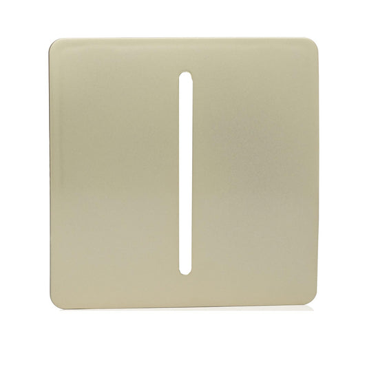 Trendi SPARE FACEPLATE For 1 Gang 2 Way  10 Amp Rocker Light Switch Gold