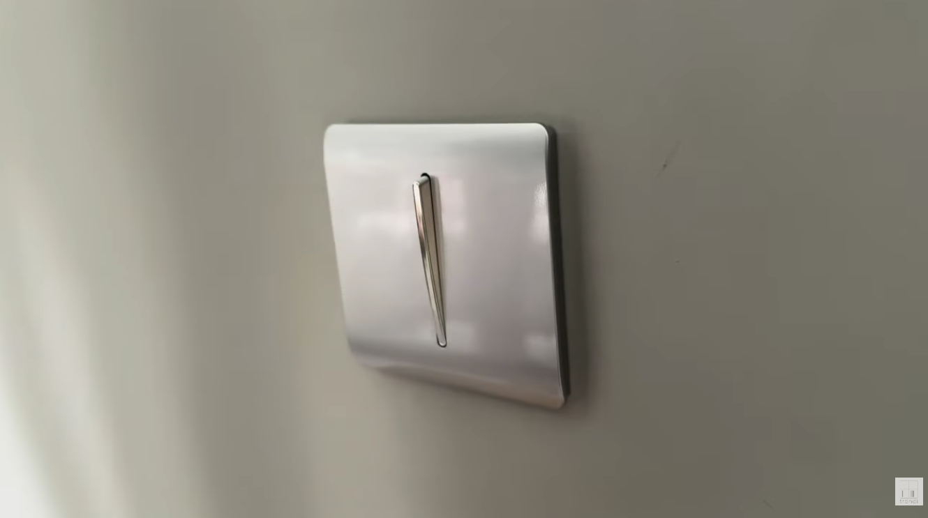 Load video: Installation of the Trendi Switch 1 Gang 2 Way Modern Glossy Decorative Light Switches - ART-SS2**