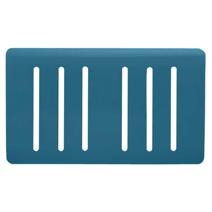 Trendi Switch 6 Gang Spare Faceplate for Modern Designer Light Switch in Midnight Blue