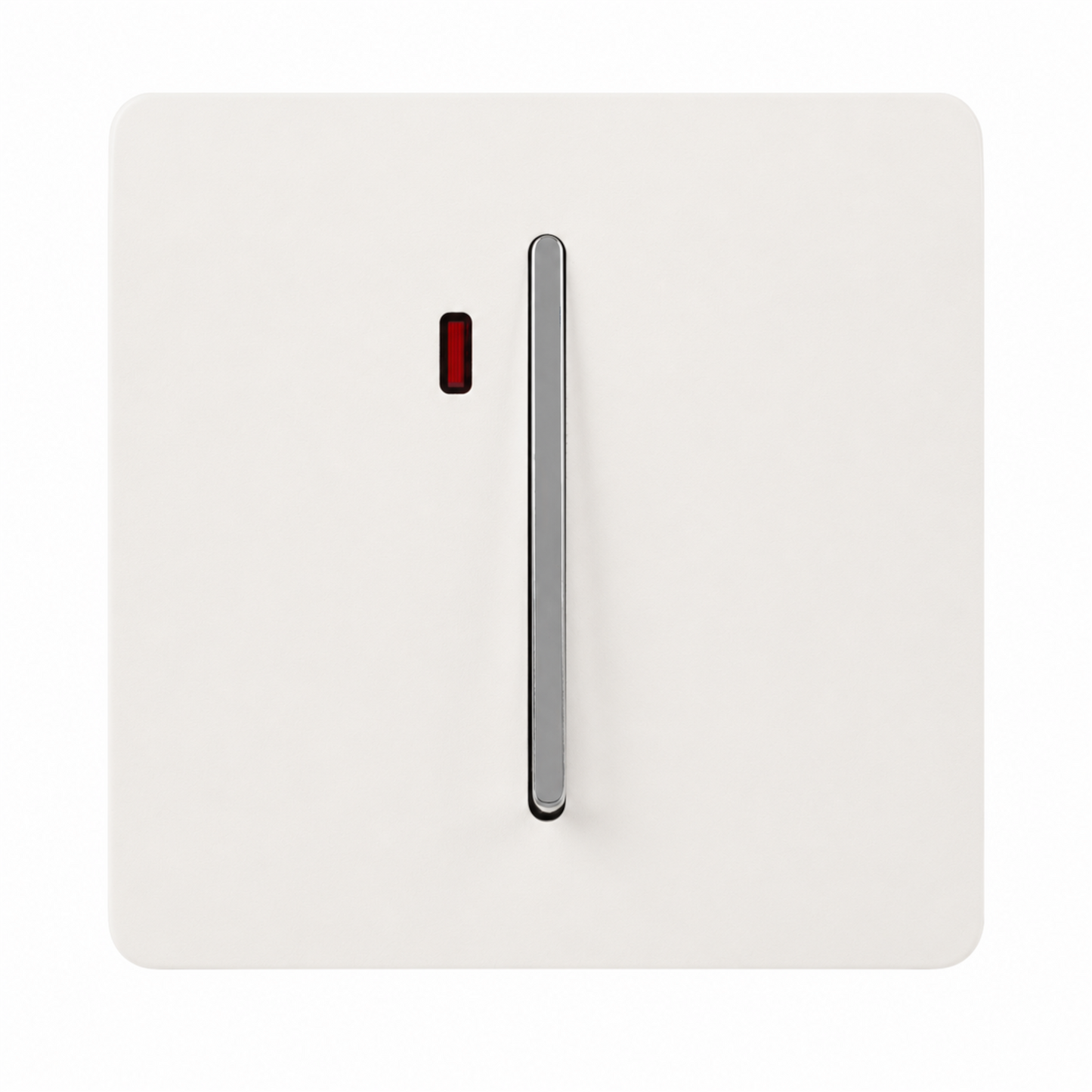 Trendi Switch 1 Gang 20 Amp Heavy Duty Rocker Switch in Matt White - ART-WHS1MWH