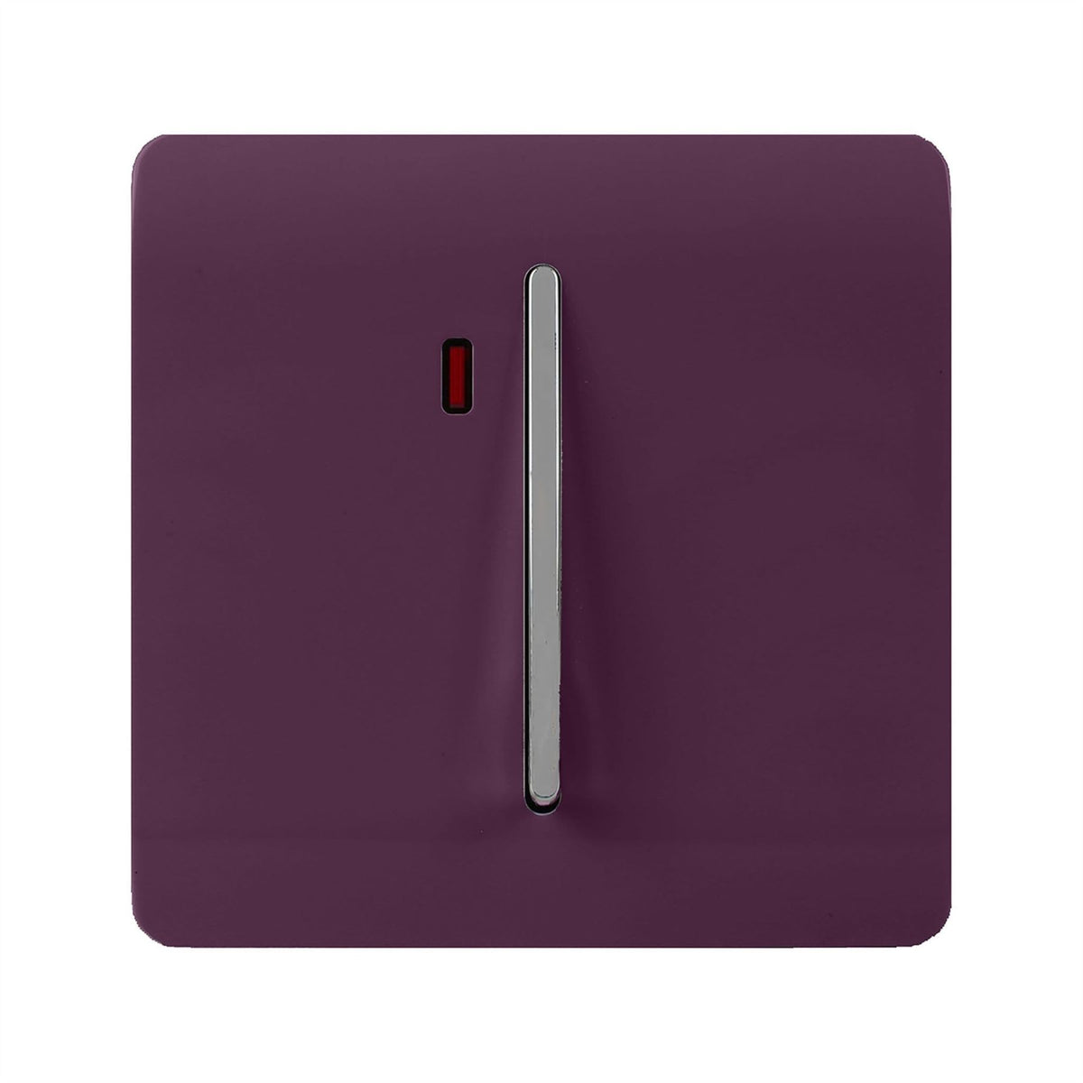 Plum Rocker Trendi Switch 1 Gang 20 Amp Heavy Duty Rocker Switchin Plum Purple