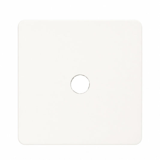Trendi SPARE FACEPLATE For Artistic Modern Glossy TV Socket Matt White
