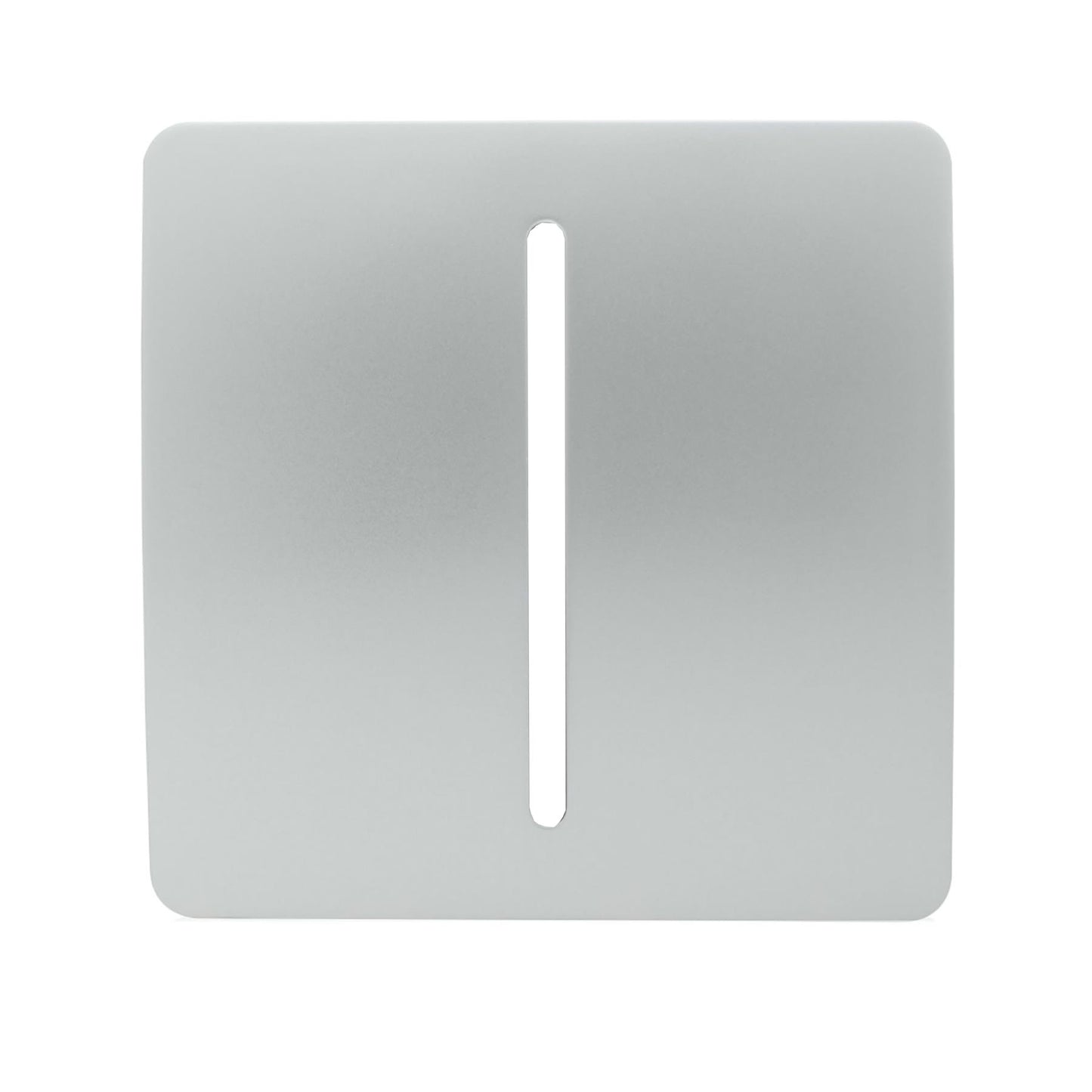 Trendi SPARE FACEPLATE For 1 Gang 2 Way 10 Amp Rocker Light Switch Silver