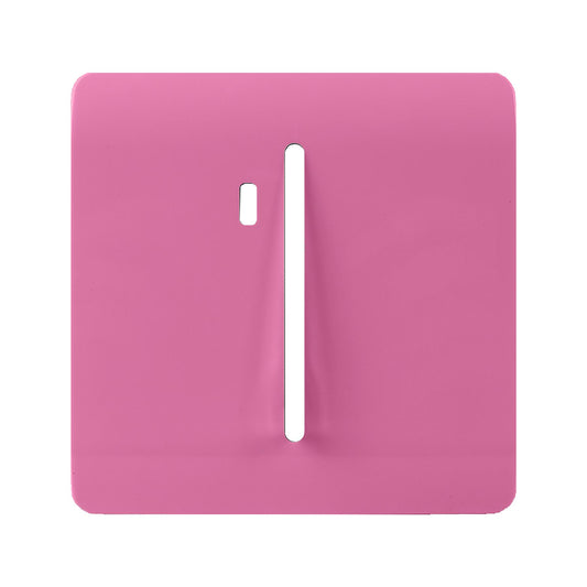Trendi Switch 1 Gang Spare Faceplate For Modern Designer Heavy Duty Switch in Candy Pink