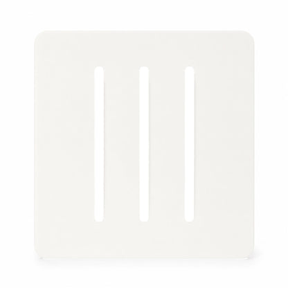 Trendi SPARE FACEPLATE For 3 Gang 2 Way 10 Amp Rocker Light Switch Matt White
