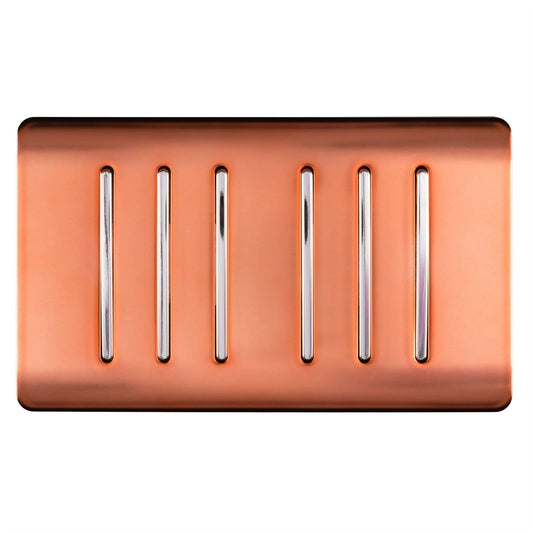Trendi Switch 6 Gang 1 or 2 Way Light Switchin Copper
