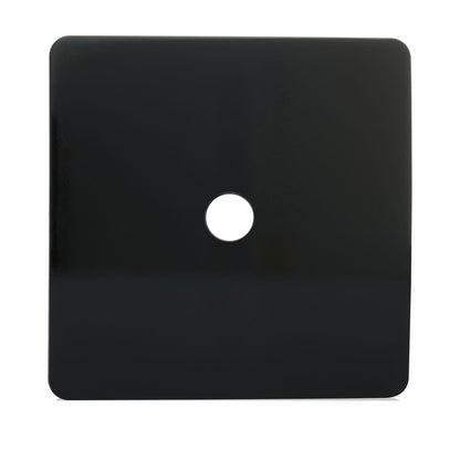 Trendi SPARE FACEPLATE For Artistic Modern Glossy  TV Socket Black ART-TVSBK-SP