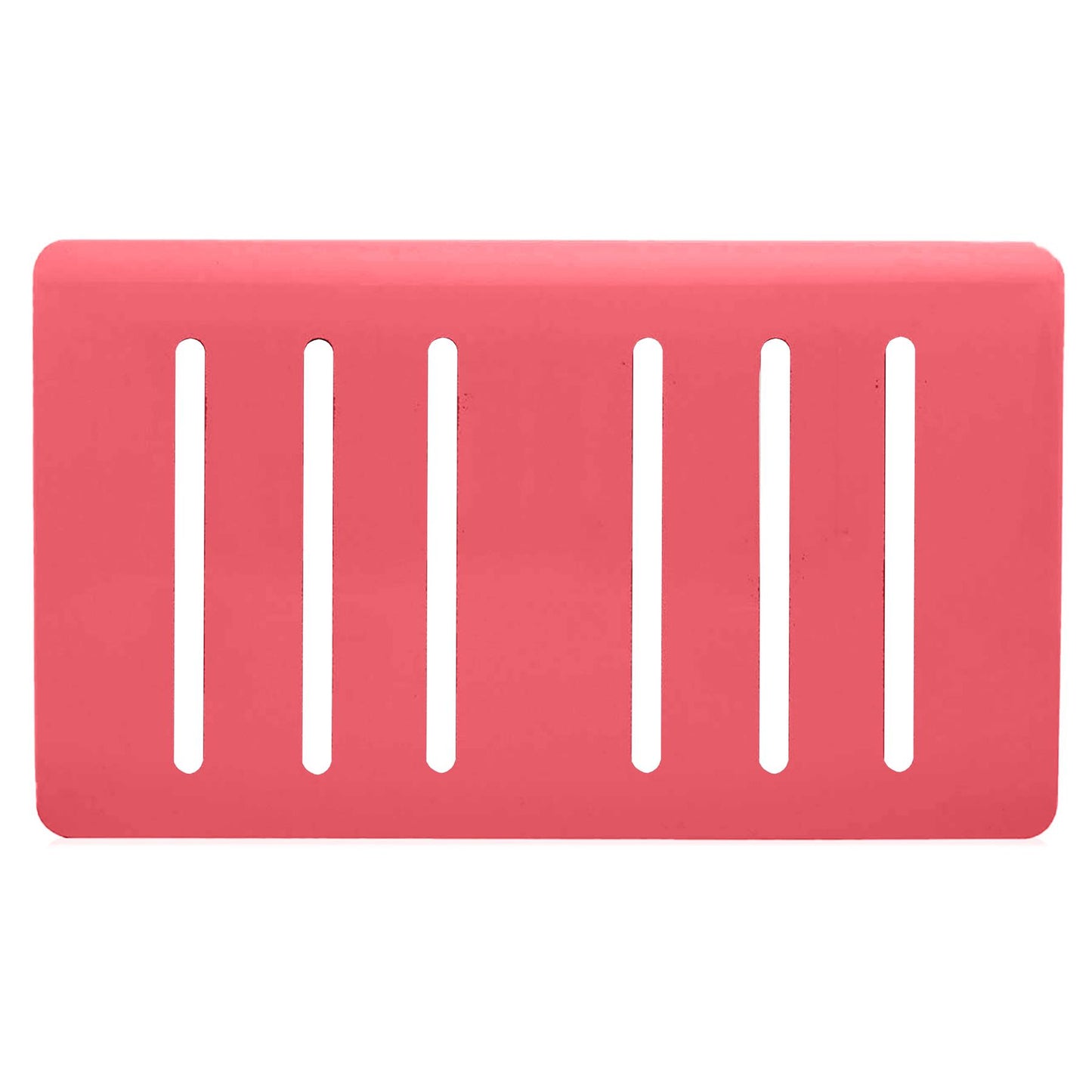 Trendi Switch 6 Gang Spare Faceplate for Modern Designer Light Switch in Strawberry Red