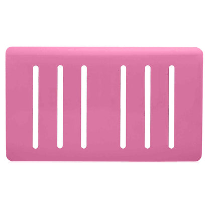 Trendi Switch 6 Gang Spare Faceplate for Modern Designer Light Switch in Candy Pink
