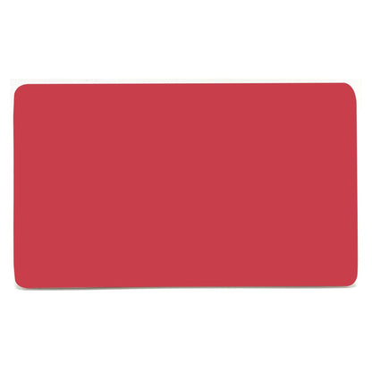Trendi Switch Double Blanking Plate in Strawberry Red