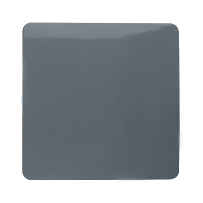 Trendi Switch Single Blanking Plate in Warm Grey