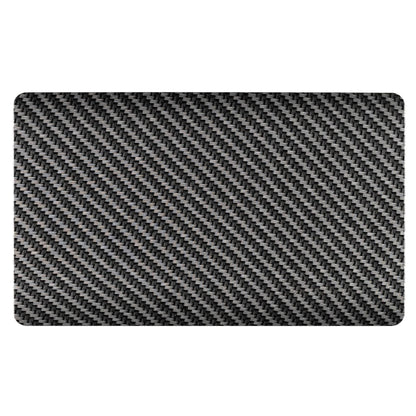 Trendi Switch Double Blanking Plate in Carbon Fibre