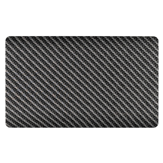 Trendi Switch Double Blanking Platein Carbon Fibre